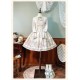 Alice Girl Iris Garden In Spring Square Neck JSK(6th Pre-Order/2 Colours/Full Payment Without Shipping)